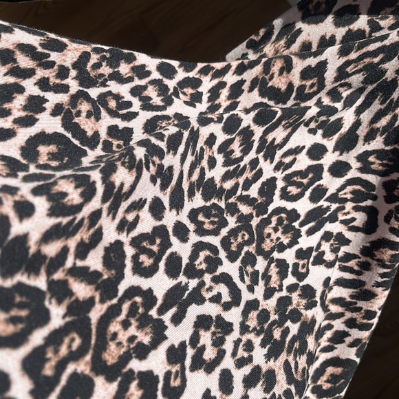 Westbound size 1x leopard print long sleeve shirt - Picture 8 of 9